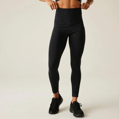 Legging hiking dames hoge taille fitted design