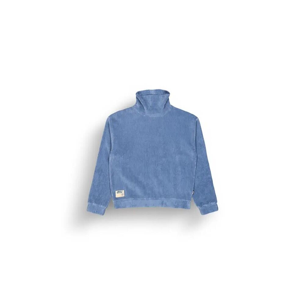 PICTURE Sweat en velours femme LAIKKO - STONEWASH 3/7