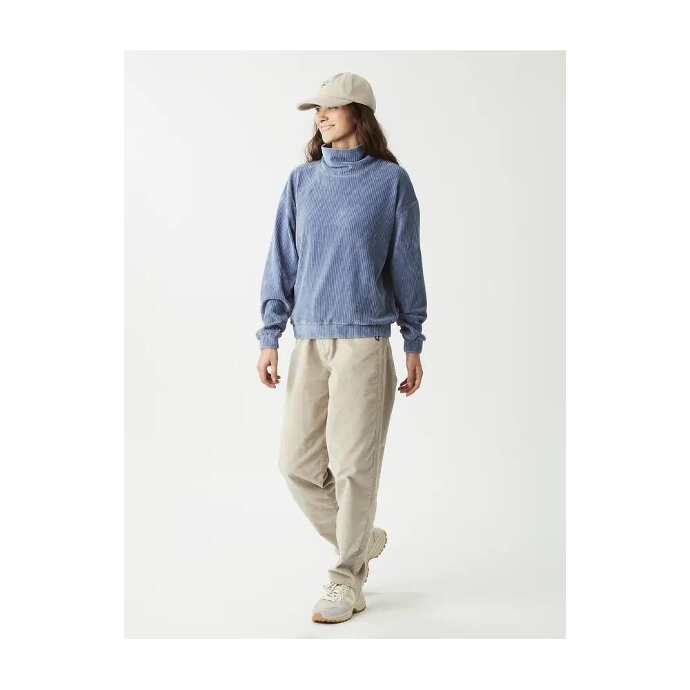 PICTURE Sweat en velours femme LAIKKO - STONEWASH 4/7