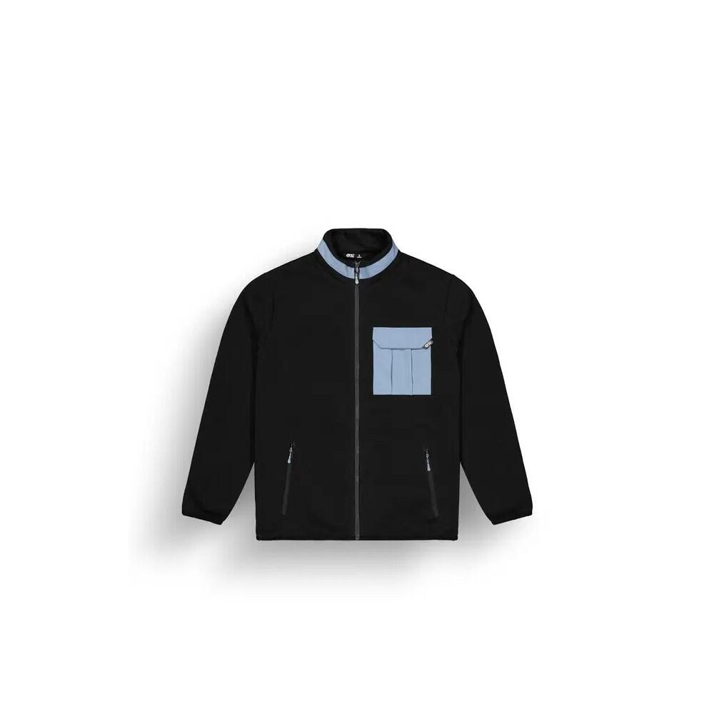 PICTURE Polaire technique zippée homme DAUWY FZ - BLACK 2/7