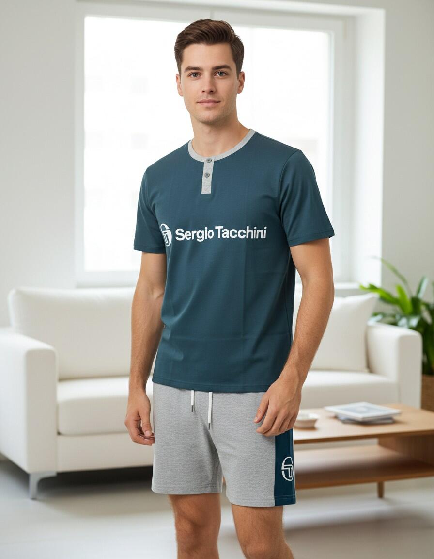 Pyjama Court Homme Sergio Tacchini 2/7