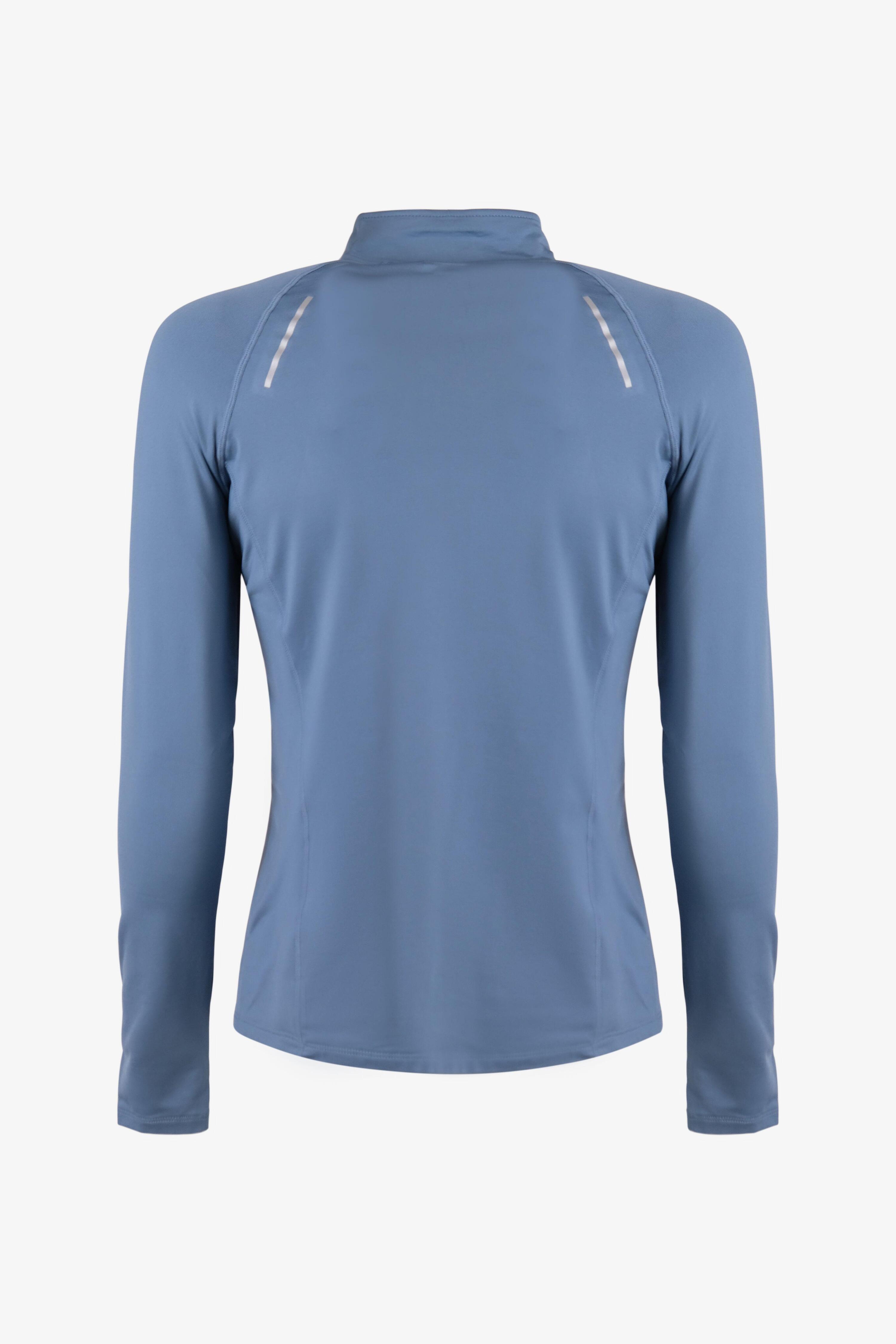 Felpa Esercito training a maniche lunghe azzurra donna 2/4