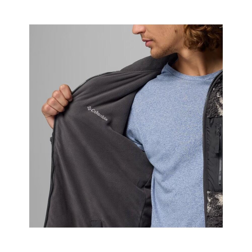 COLUMBIA Veste en Polaire Sherpa Réversible Winter Pass™ Homme - SHARK, PEAKED 4/7