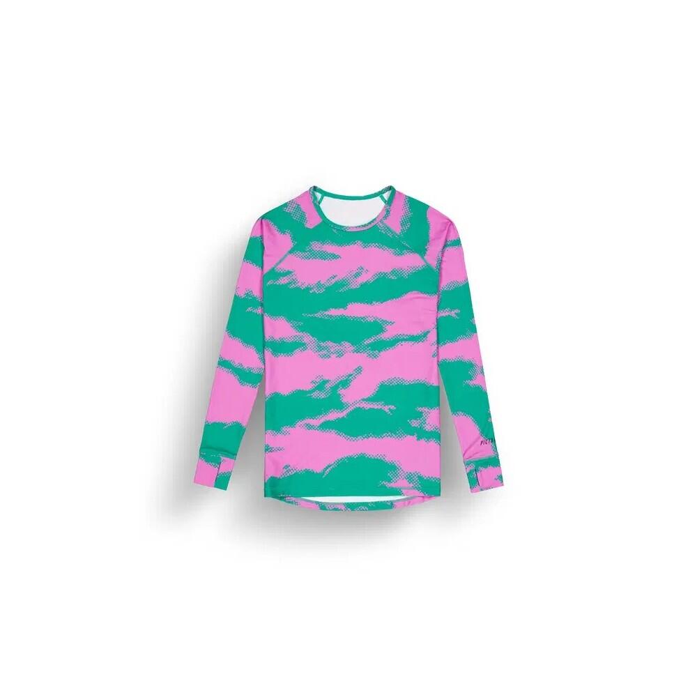 PICTURE T-shirt thermique femme MILITA PRINTED - RETRO BLISS PRINT 2/5