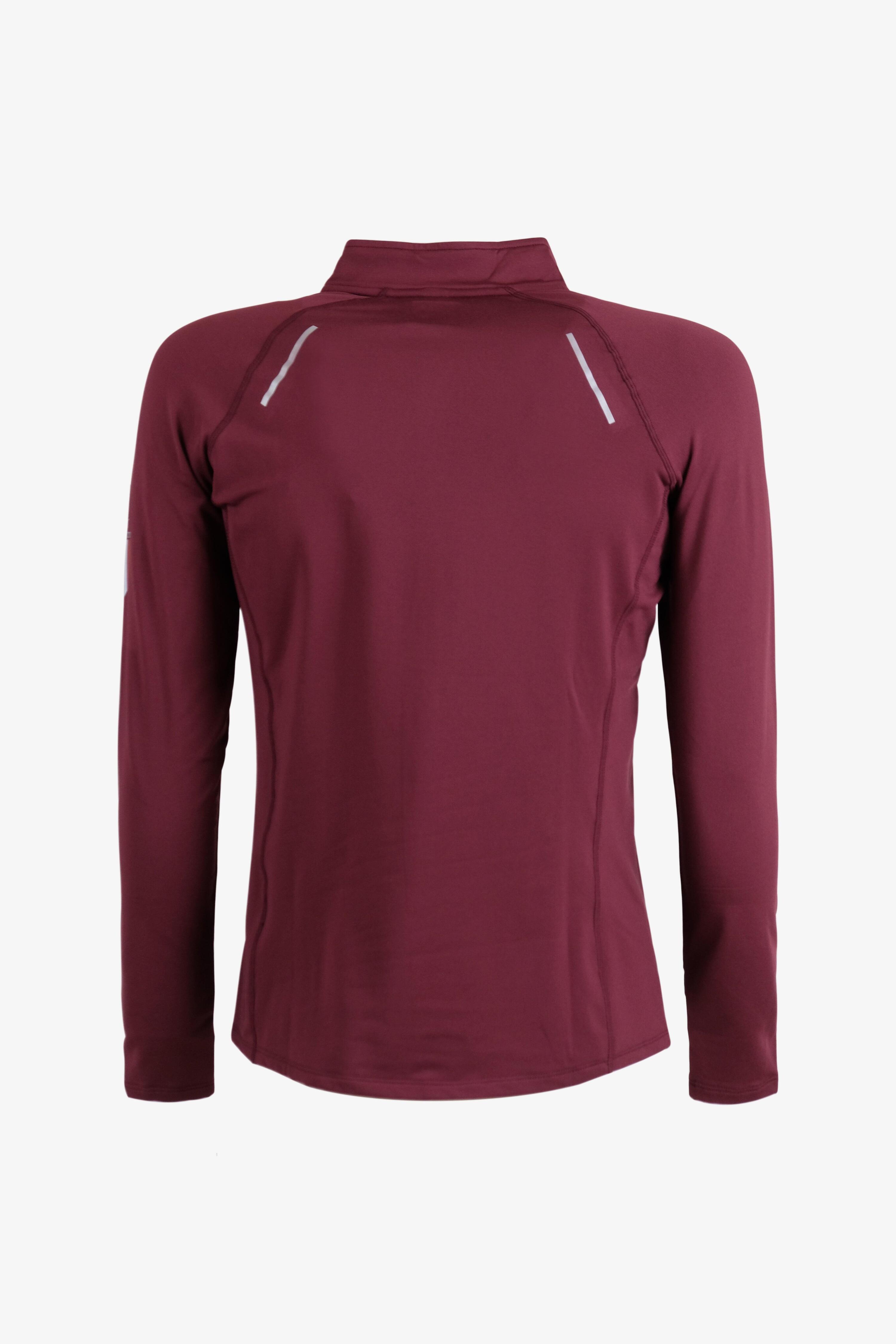Felpa Esercito training a maniche lunghe bordeaux donna 2/4