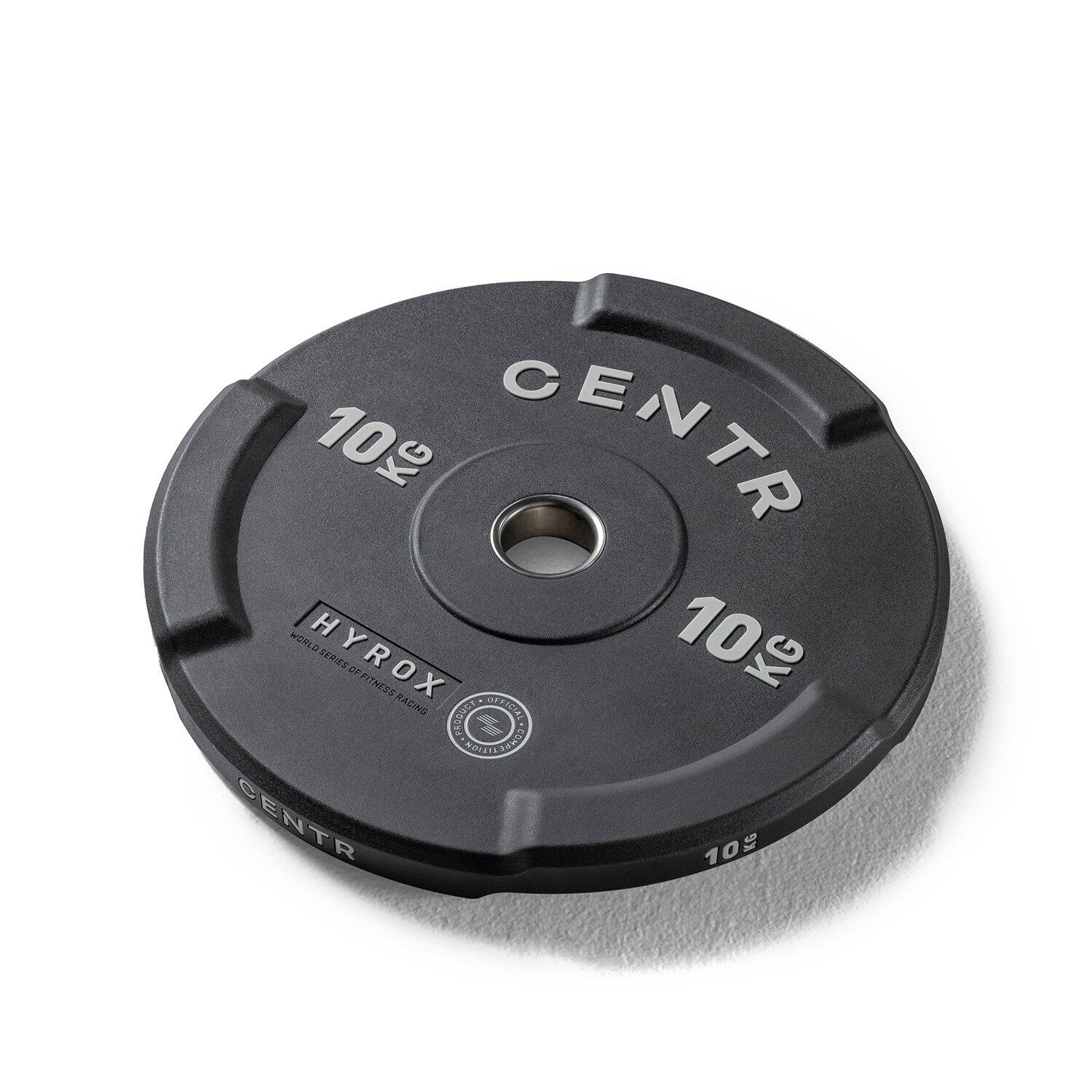 Interlocking Bumper Plate 10kg 1/2