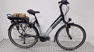 Gazelle chamonix | gebruikt | 6 maanden garantie | 28 inch zwartgrijs 53cm