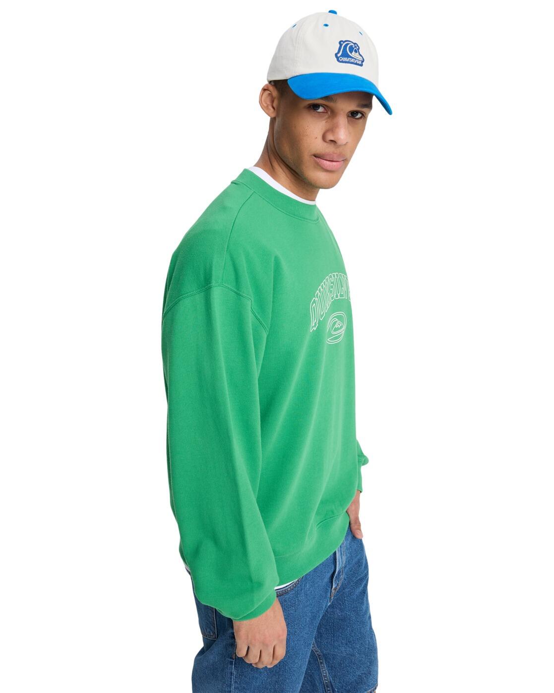 Sweatshirt NEW ICONIC Grün Herren 3/4