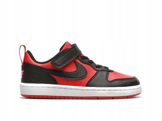 BUTY dziecięce NIKE COURT BOROUGH DV5457-600 zapinane na rzep wygodne 33,5