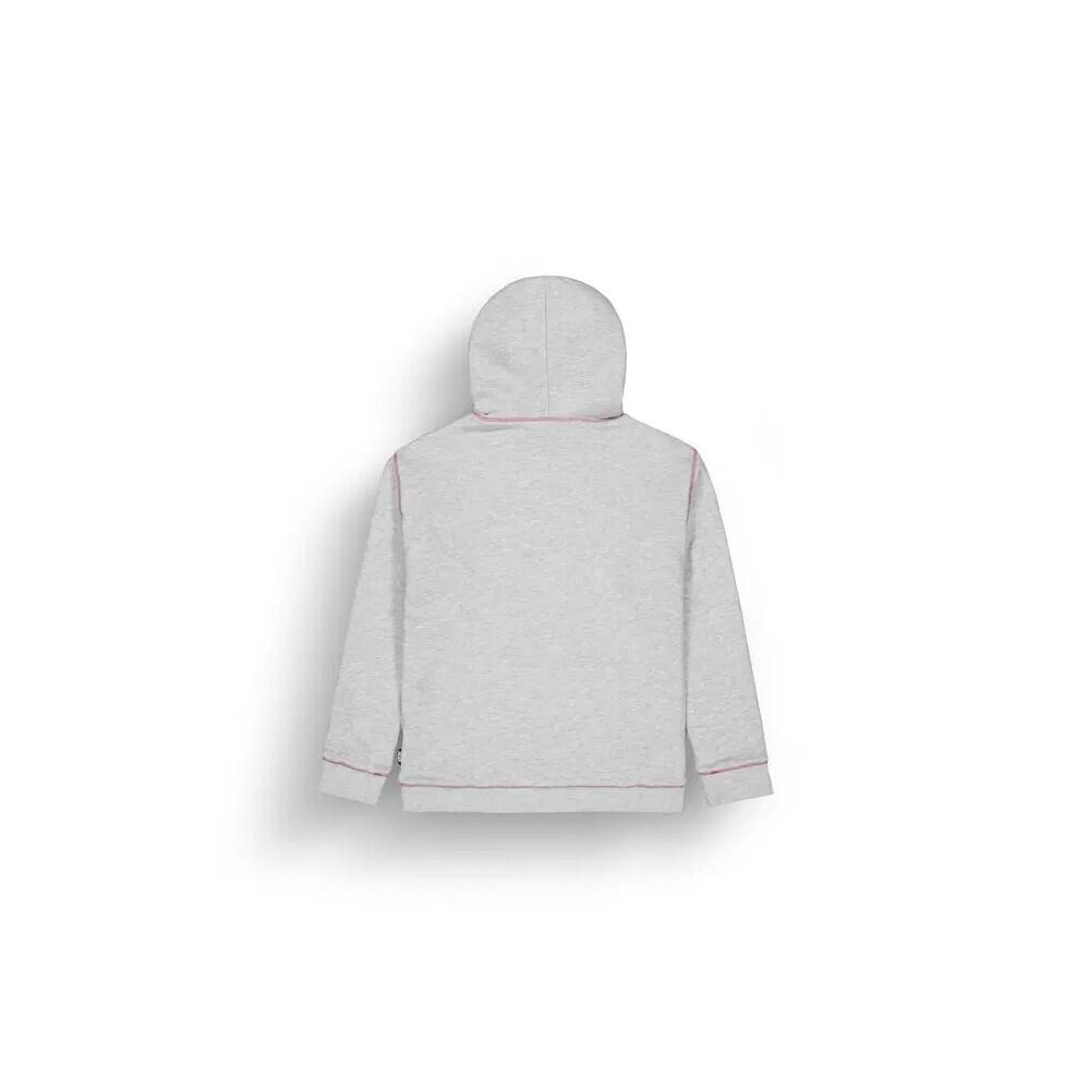 PICTURE Sweat à capuche zippé femme BASEMENT PLUSH - GREY MELANGE 3/7