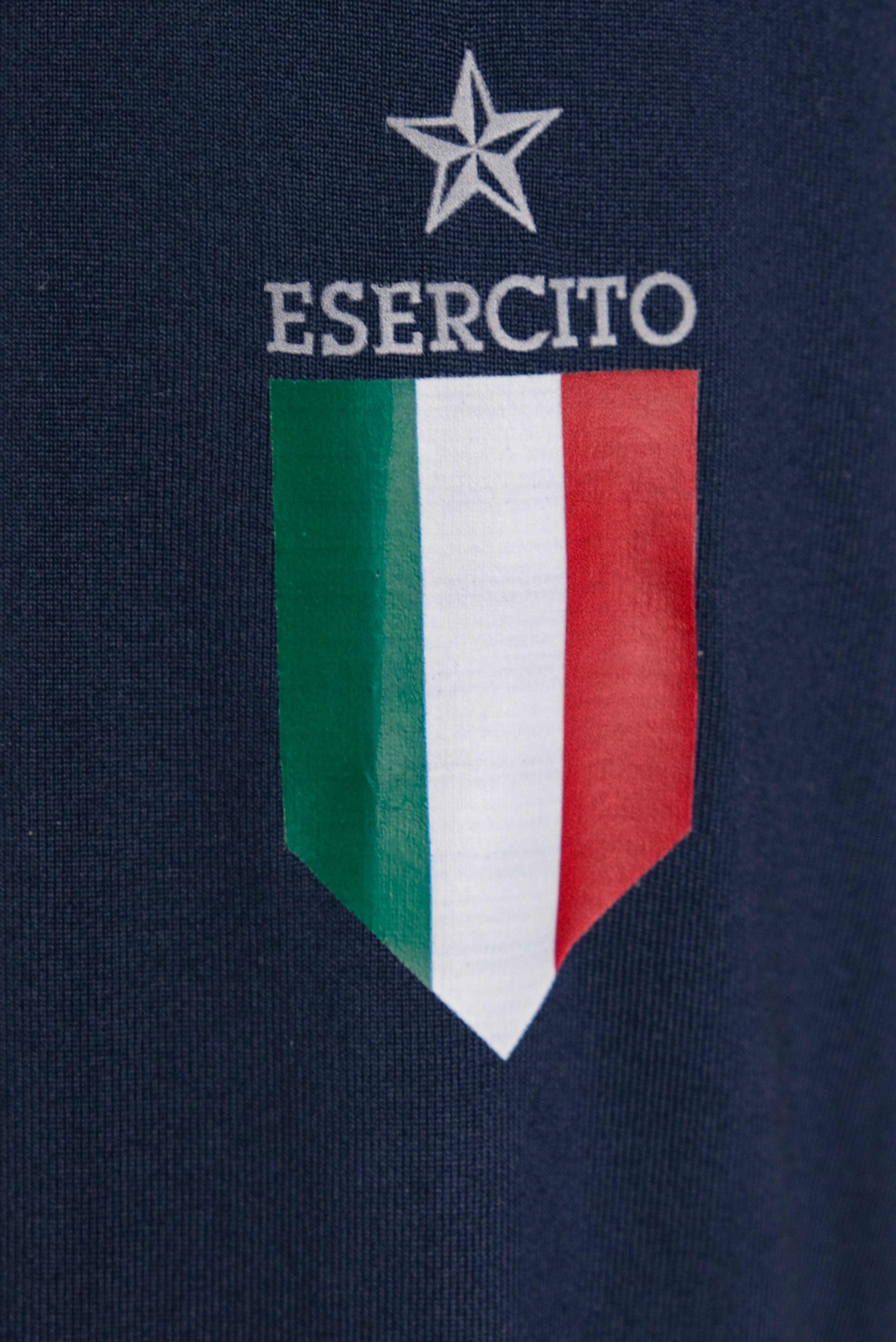 Felpa Esercito training a maniche lunghe blu donna 3/4
