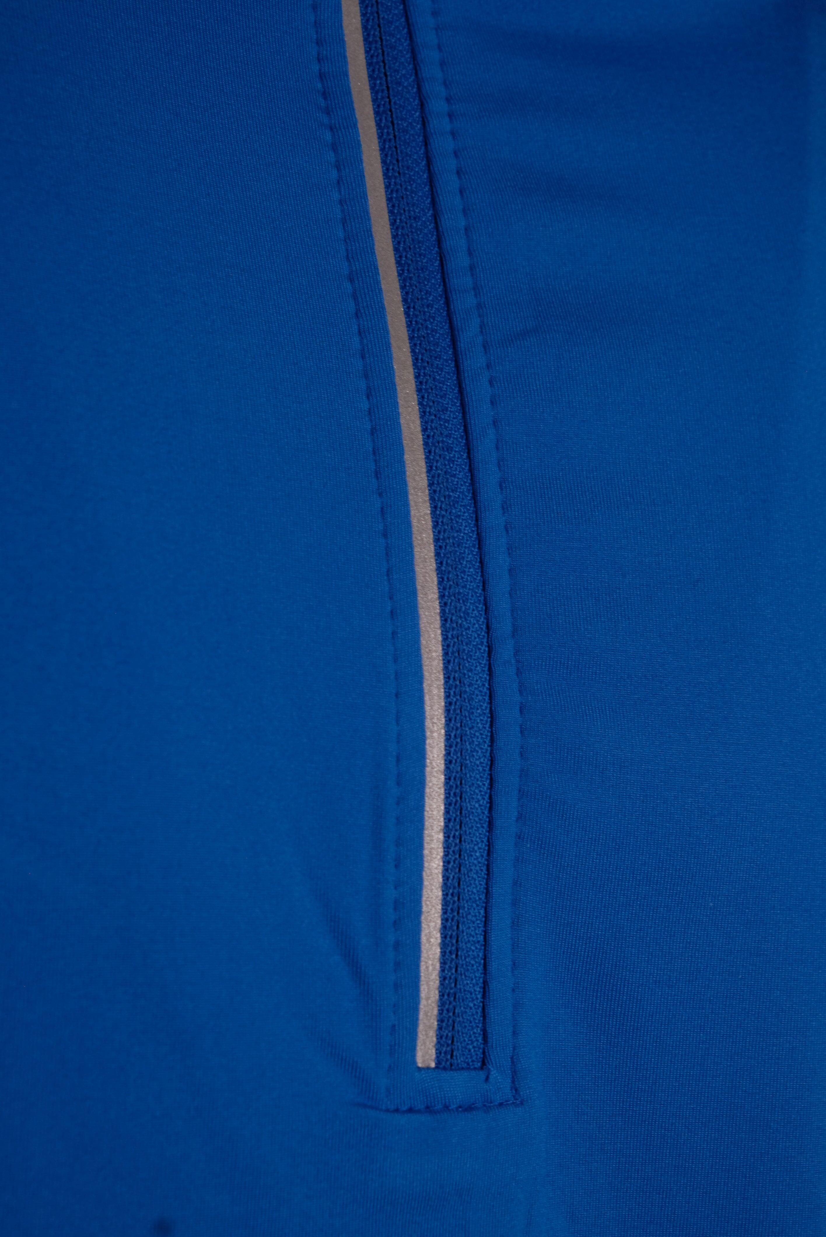 Felpa Esercito training a maniche lunghe bluette uomo 4/4