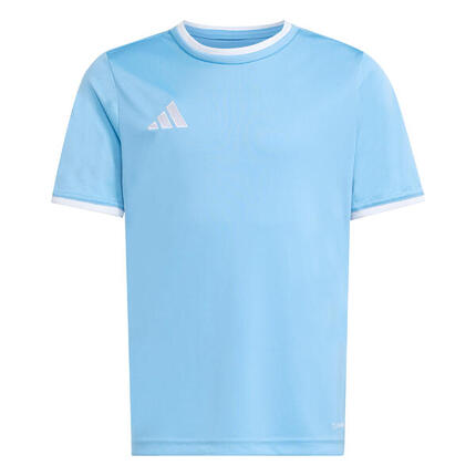 Maillot foot enfant Adidas Climacool manches courtes, rouge, coupe classique