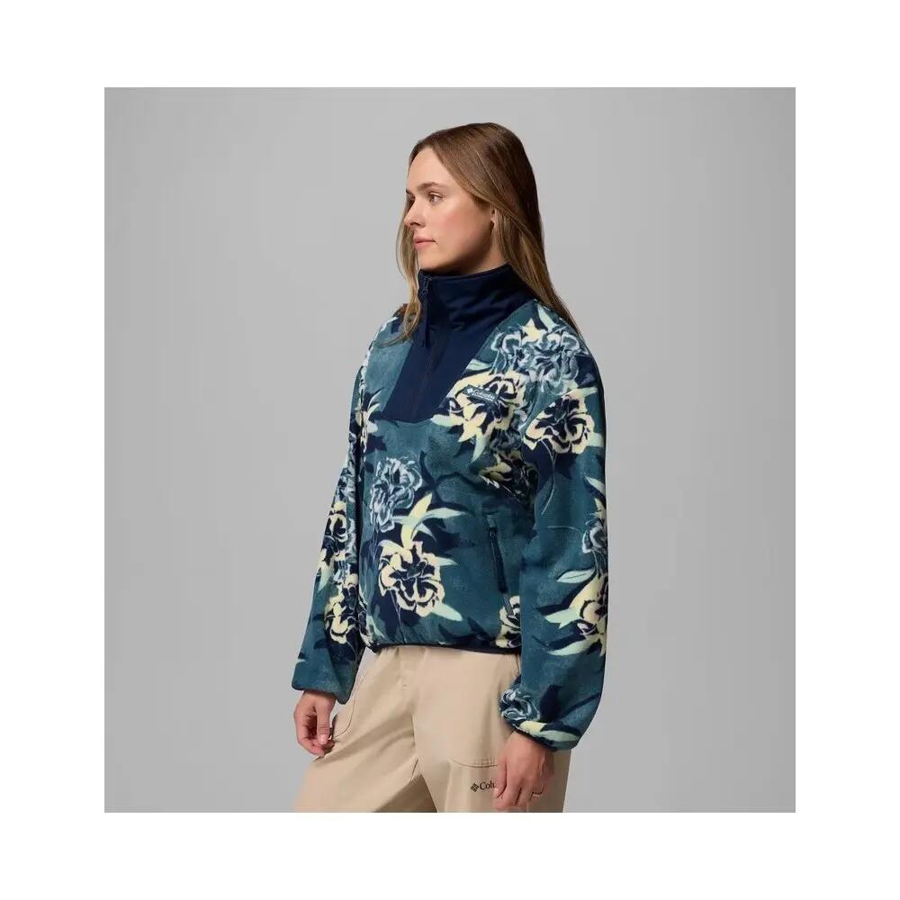 COLUMBIA Polaire Demi-zip à Imprimé Sequoia Grove™ Femme - EVERBLUE BLOSSO 2/7