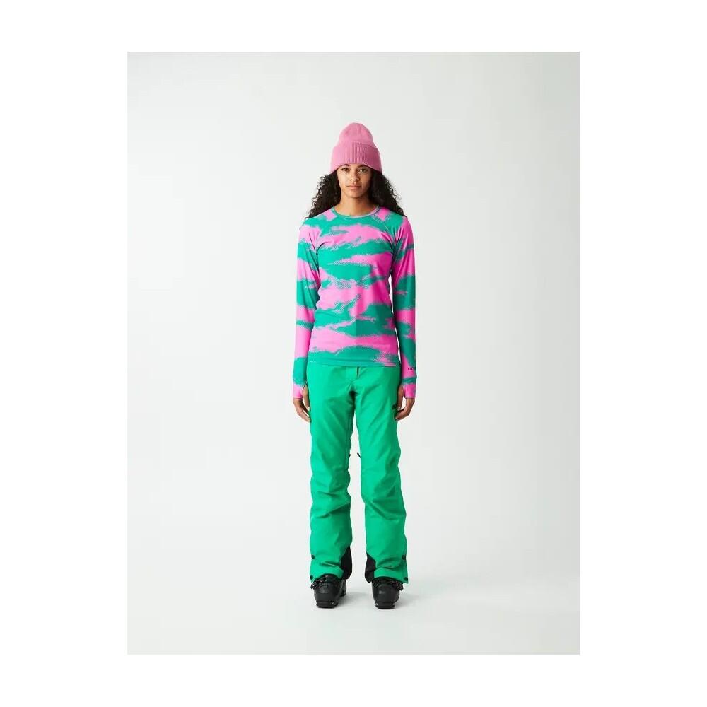 Picture - Picture T-shirt Thermique Femme Milita Printed - Retro Bliss Print - Slip - Multicolore - 48 Xl - Decathlon