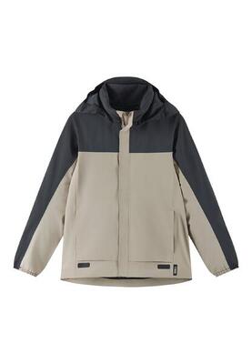 Giacca da pioggia per bambini tec Salmi colore beige terroso