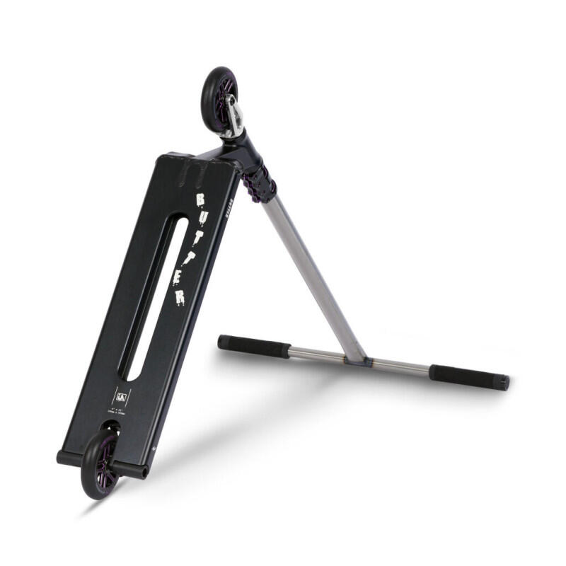 Trottinette freestyle custom URBANARTT Street Black/Purple 6.0"x23" 3/3