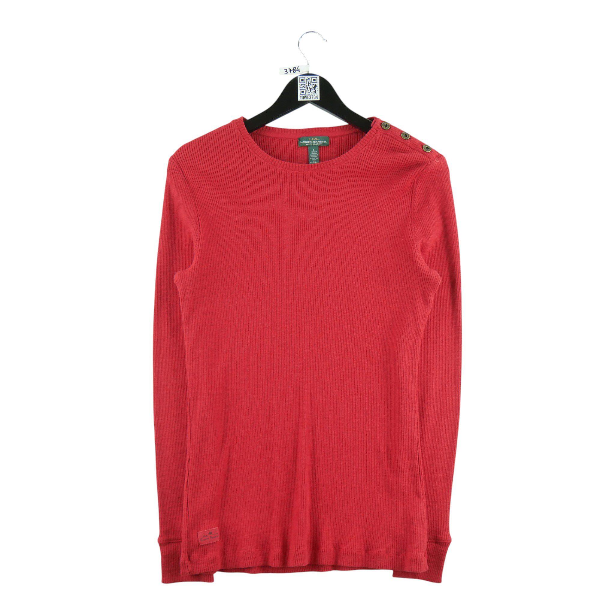 RALPH LAUREN Reconditionné - Pull Femme Rouge - Excellent