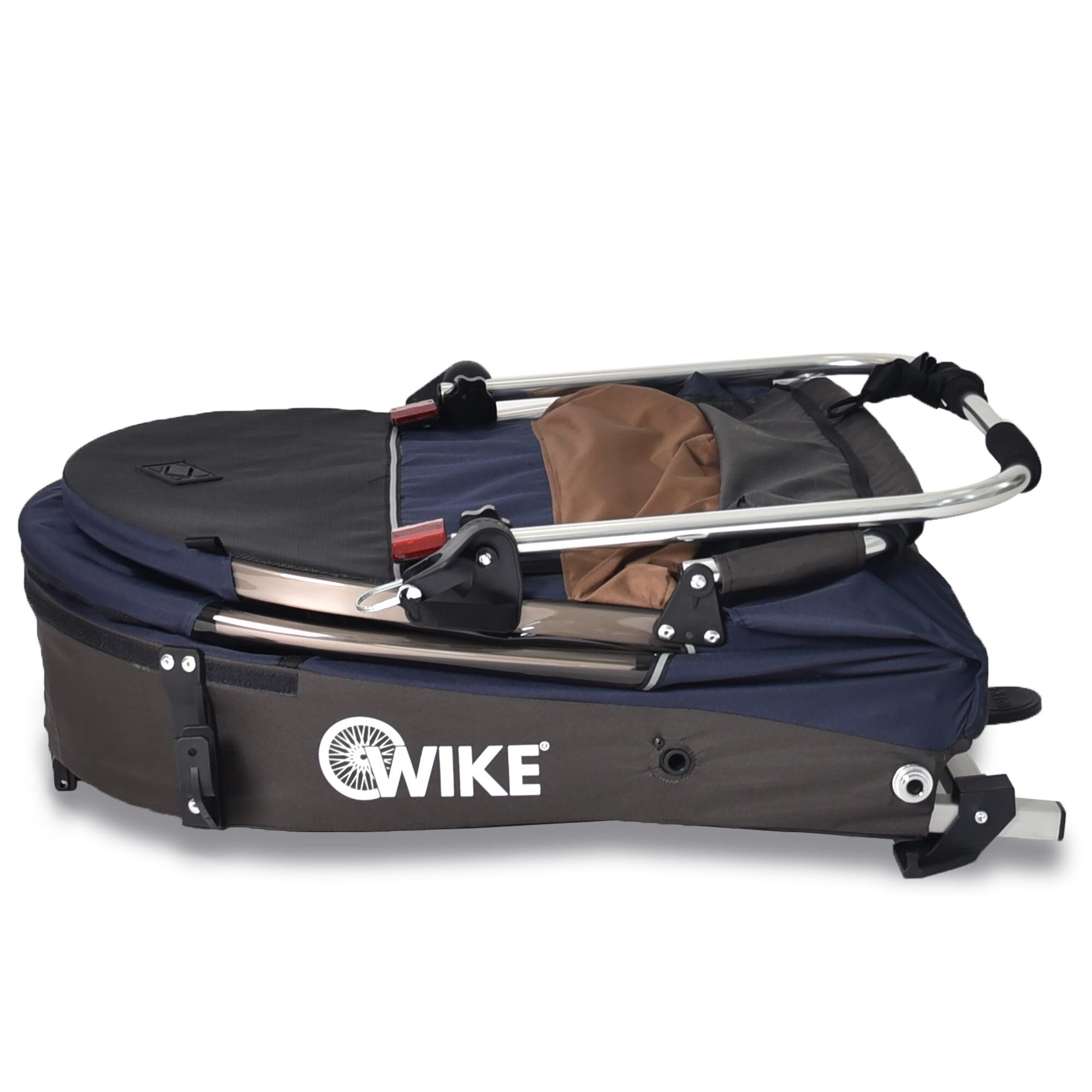 Wike Fietskar Special Needs - Groot (wandelen en joggen) blauw/bruin 3/7