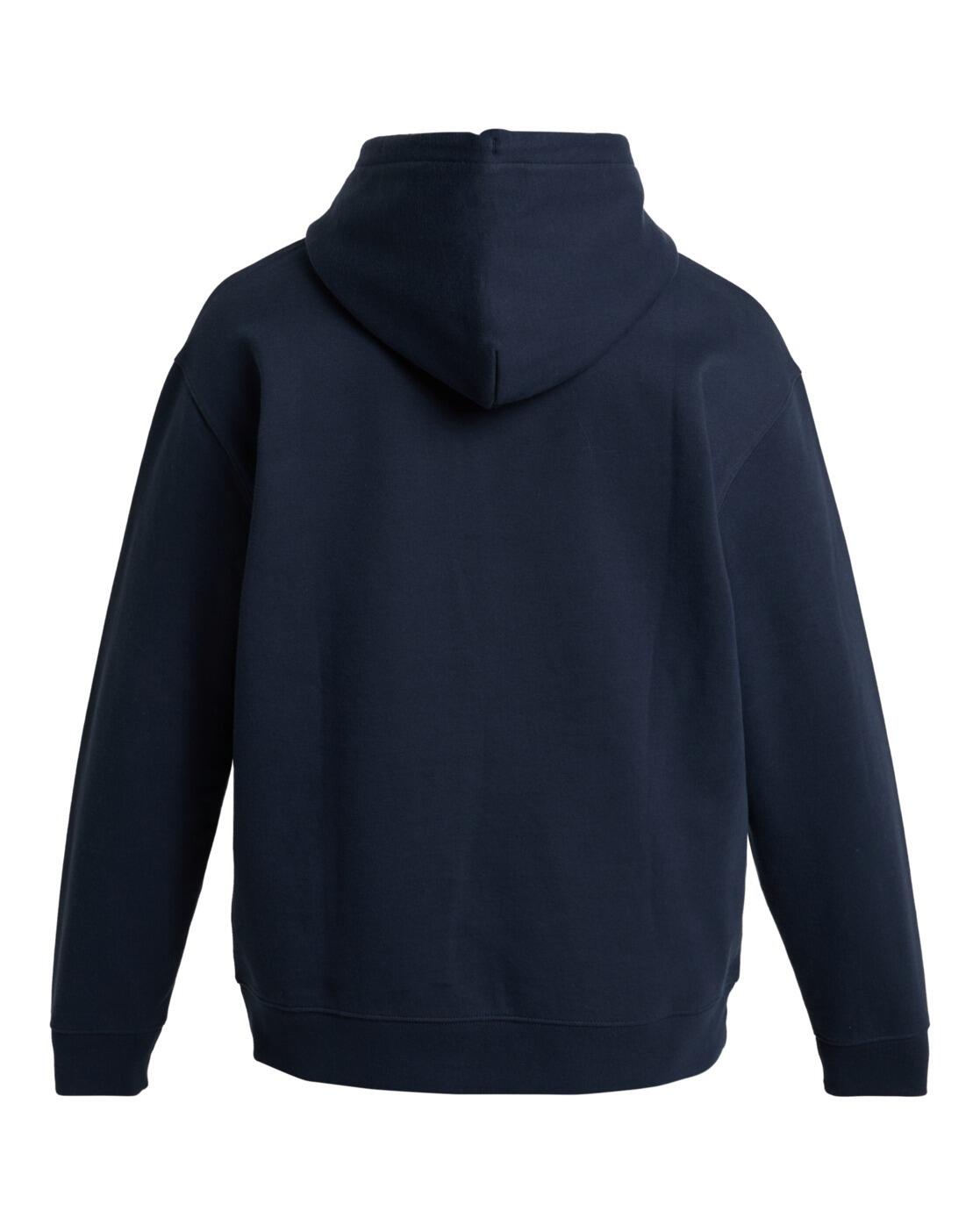 Sweat à capuche CLICKER Bleu Homme 2/4