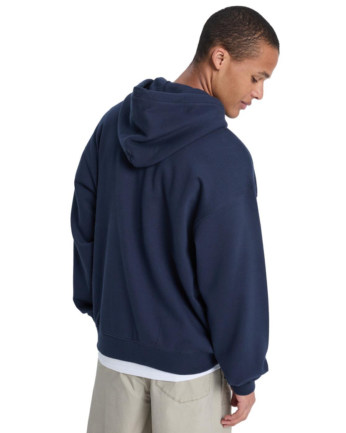 Sweat à capuche CLICKER Bleu Homme 4/4