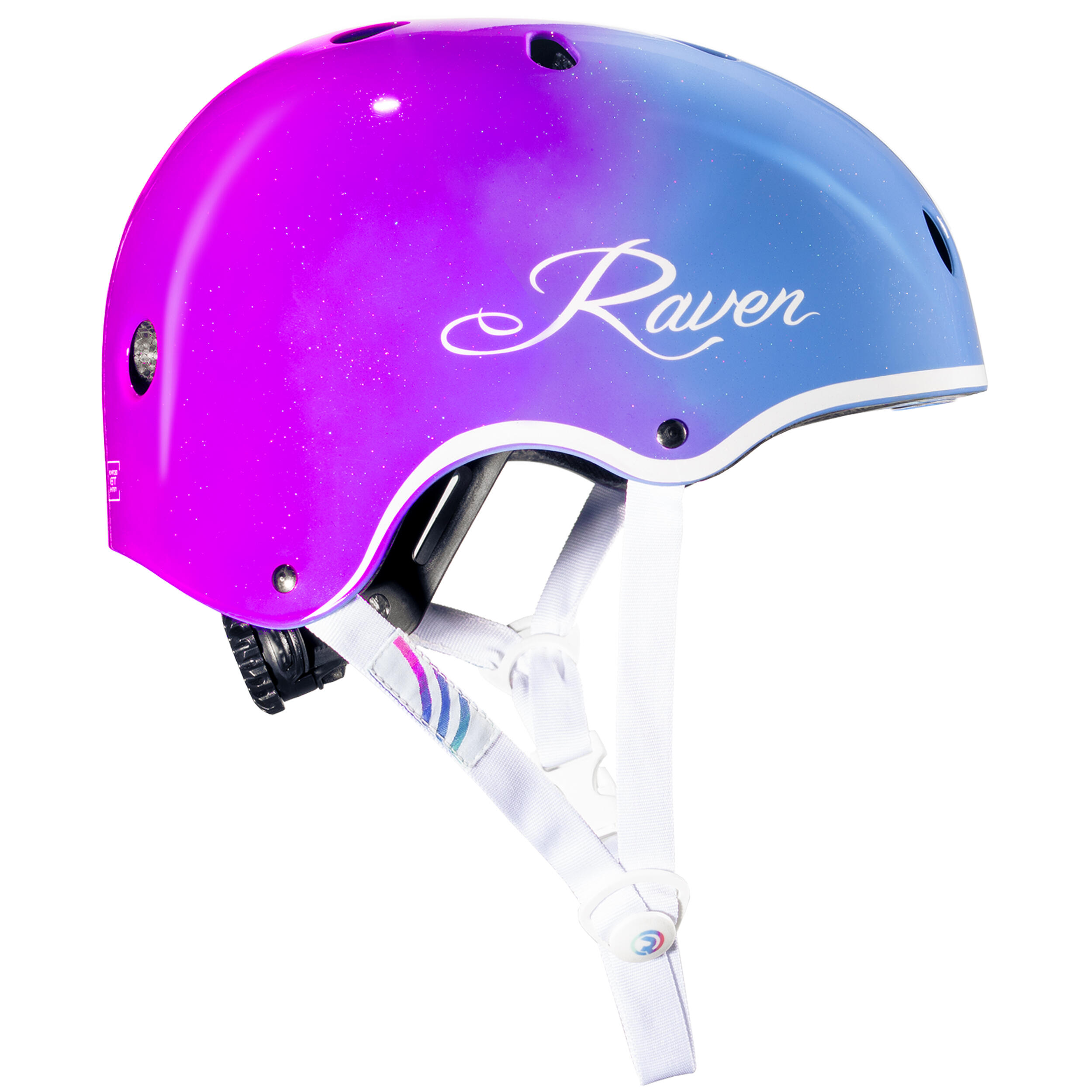 Fietshelm, skateboardhelm voor kinderen en volwassenen Essto Blauw/Violet 2/7