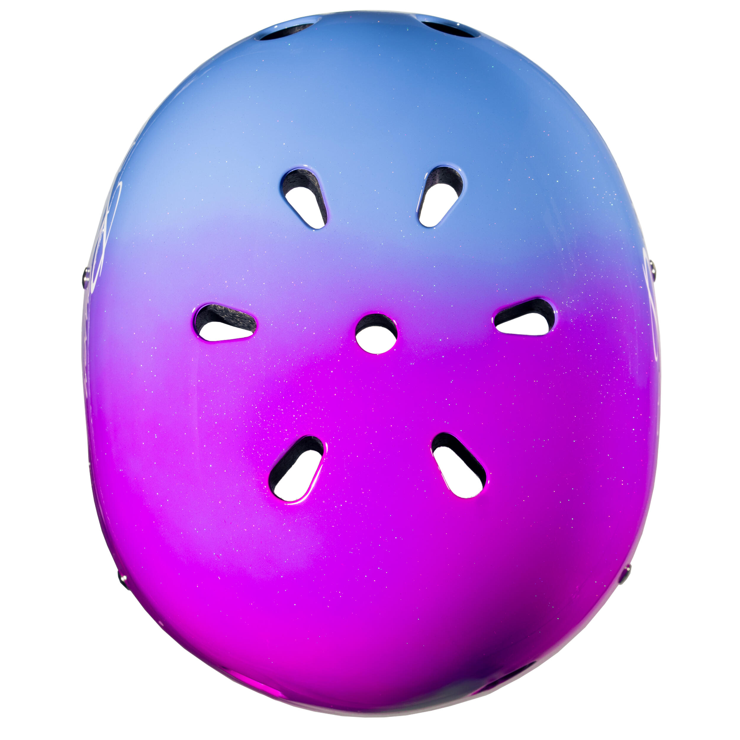Fietshelm, skateboardhelm voor kinderen en volwassenen Essto Blauw/Violet 5/7