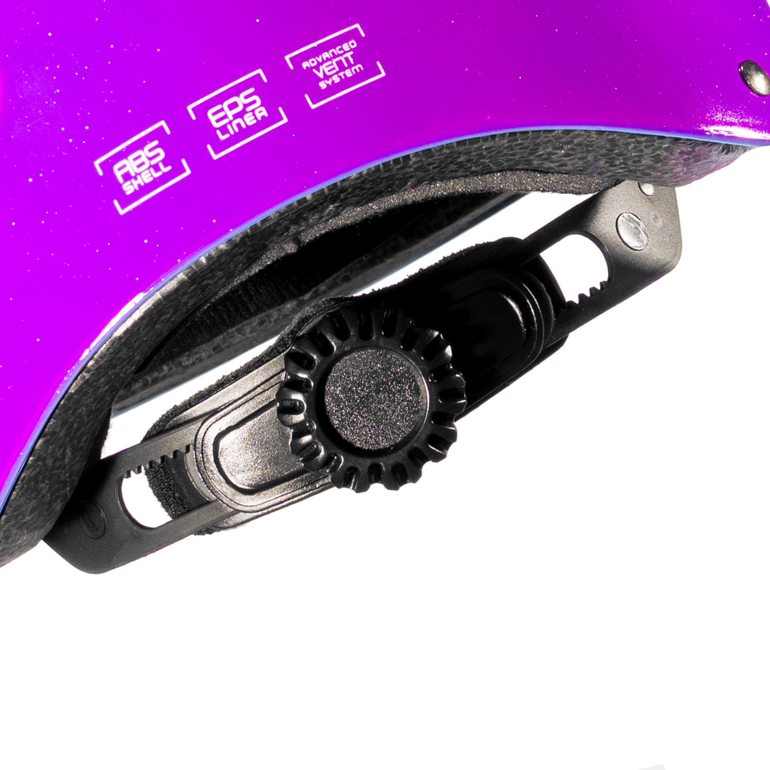 Fietshelm, skateboardhelm voor kinderen en volwassenen Essto Blauw/Violet 6/7