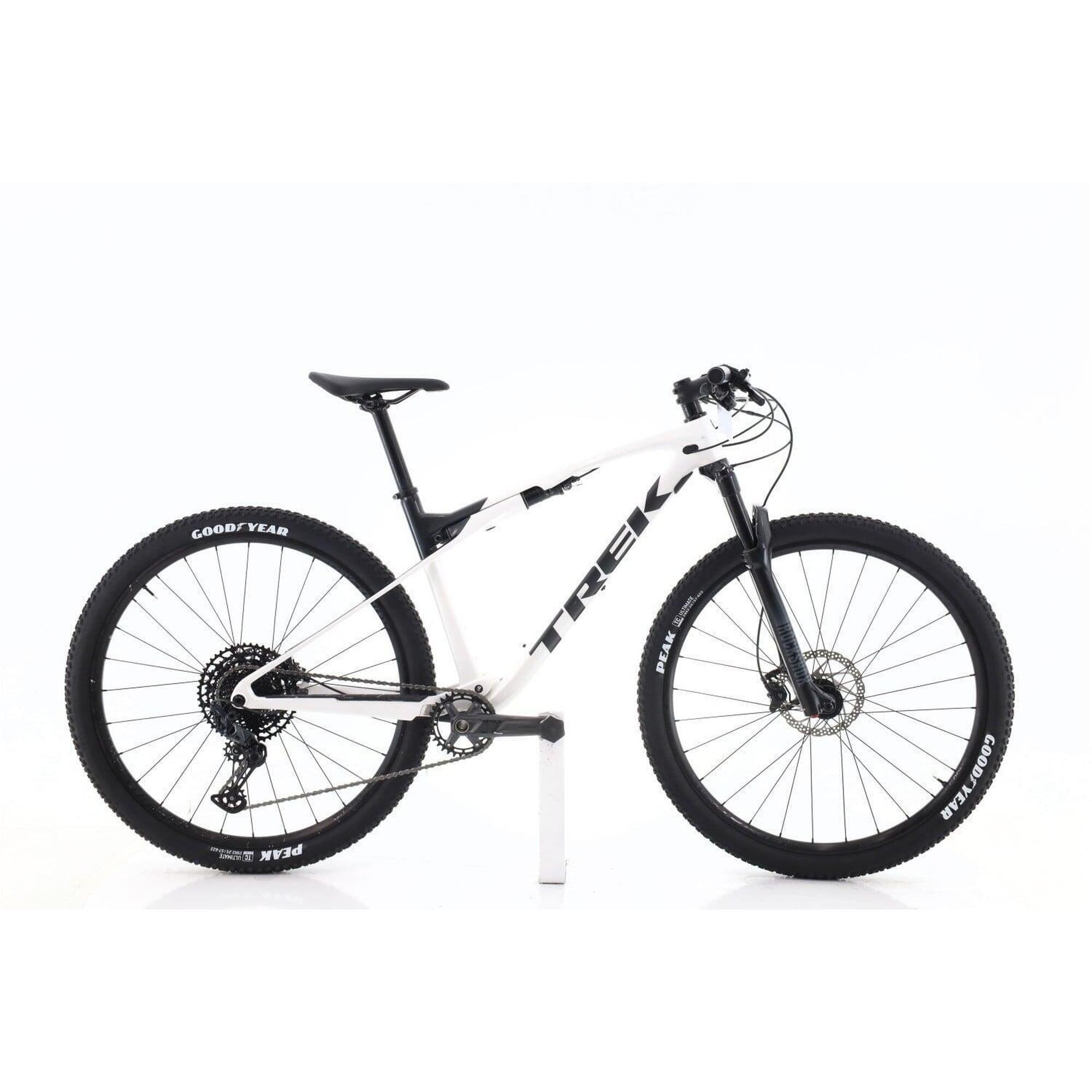 Trek - Vtt Reconditionné ·  Supercaliber 9.6 · Bon État - Vélo Tout Terrain - Blanc|noir - L - 175-184cm - Decathlon
