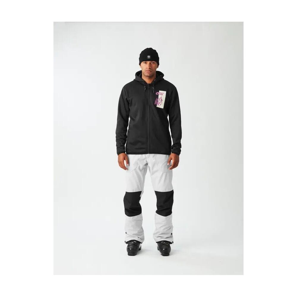 Picture - Picture Sweat À Capuche Technique Zippé Homme Park - Black - Sweat-shirt - Noir - Decathlon