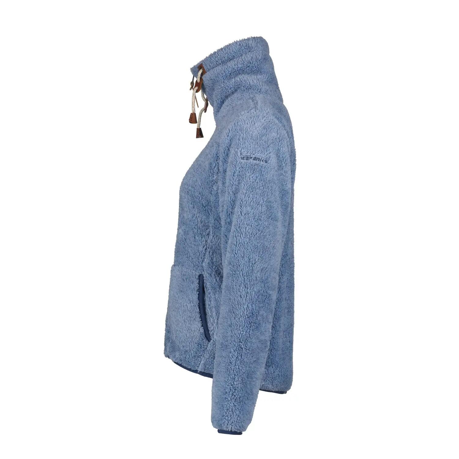 Icepeak Colony Teddy Fleecejacke Damen Langhaarfleecejacke 4/6