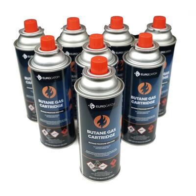 Gas cartridge - 8 stuks - gasflessen - butaangas - navulling - 227g