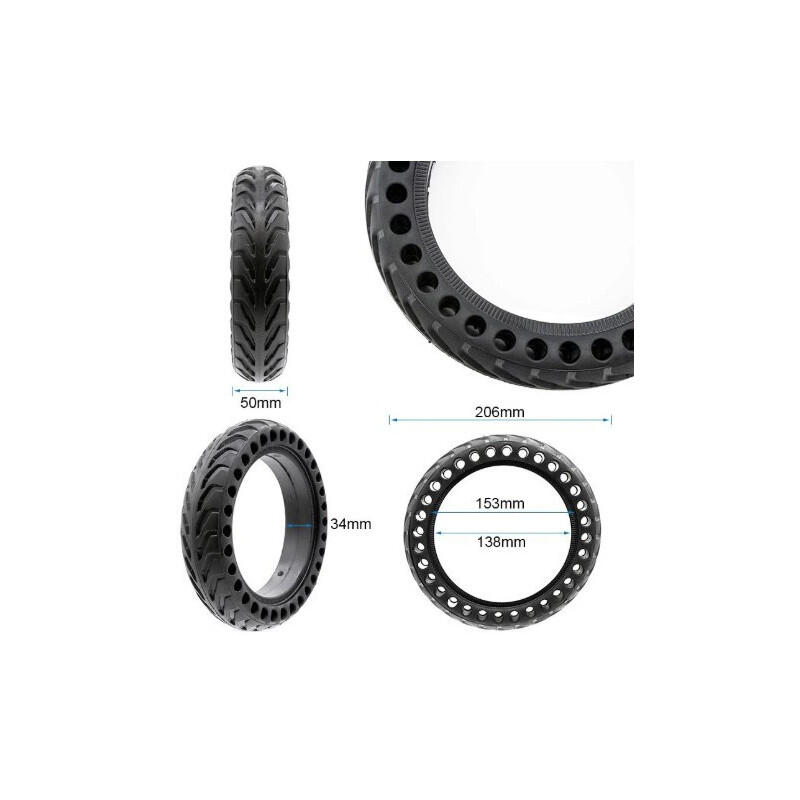 Pneu plein 8.5" 2.00- City 5/5