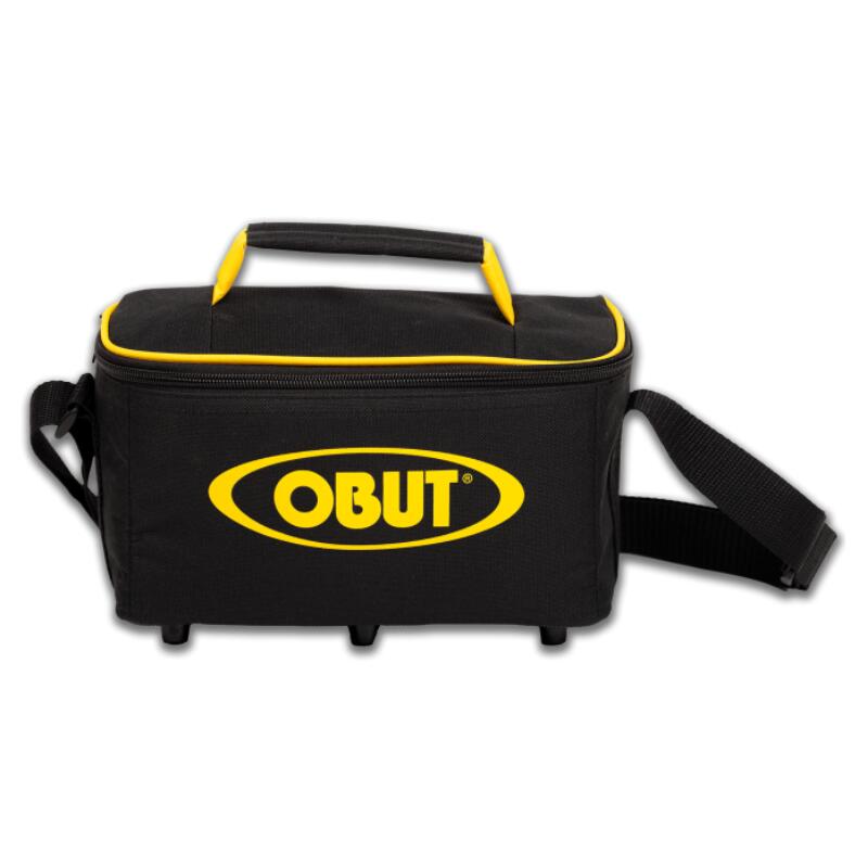Obut - Sac Reporter 3 Boules Noir/jaune Pétanque Obut - Cercle De Pétanque - Jaune - Taille Unique - Decathlon