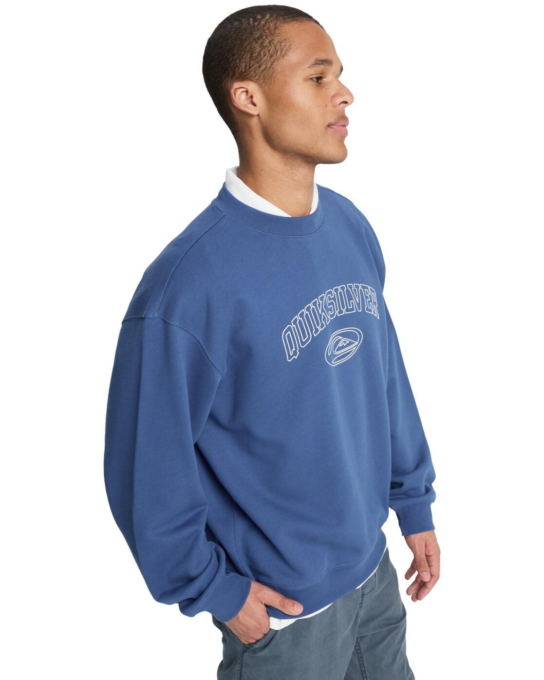 Sweatshirt NEW ICONIC Blau Herren 3/4