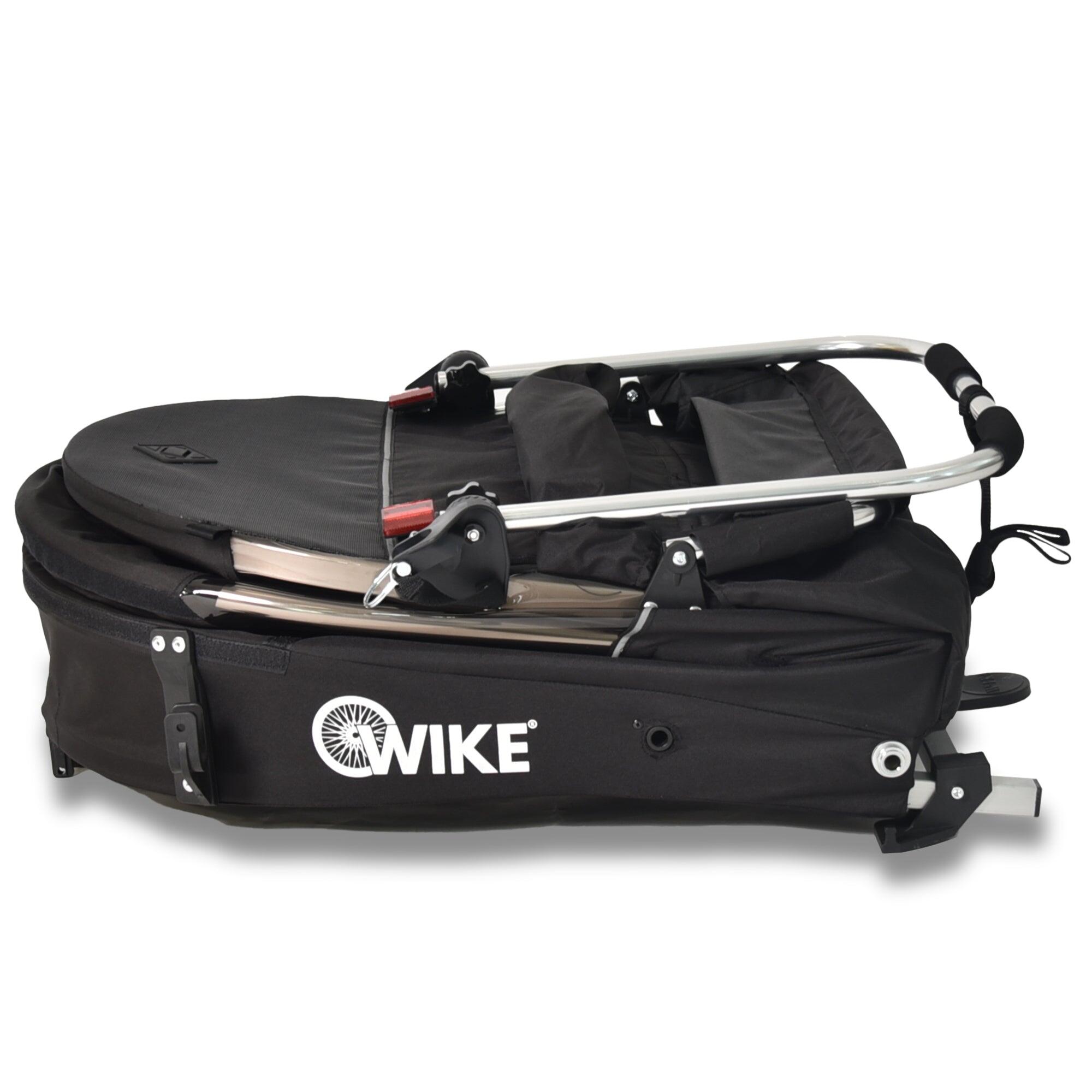 Remorque vélo pour enfants WIKE Premium - comprend poussette et kit de jogging 5/6