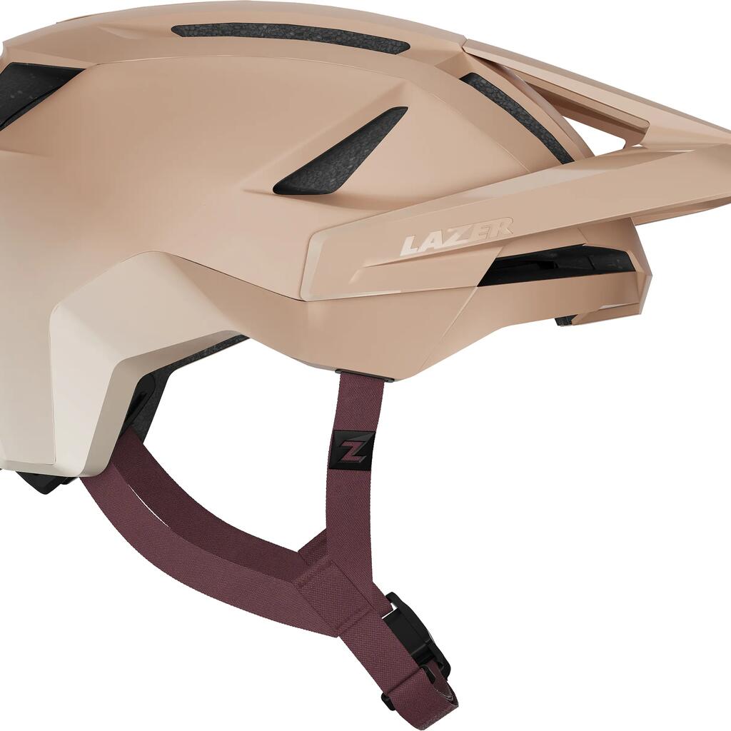 Lazer Impala KinetiCore Bike Helmet Matt Coral Peach Small