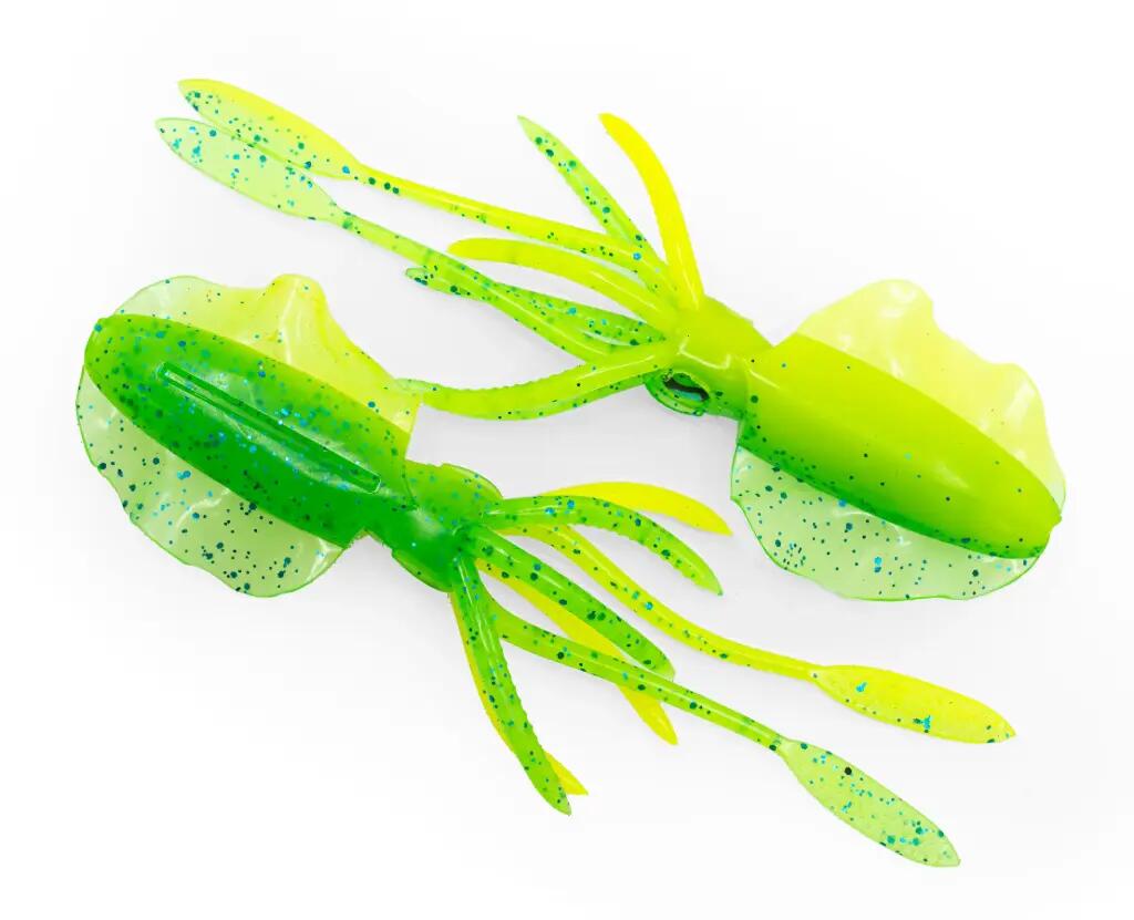 vert néon fluo / jaune acide fluo