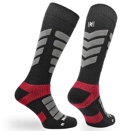 Chaussettes Ski Compression Laine Mérinos, Anti Crampes et Thermo - Snowbird