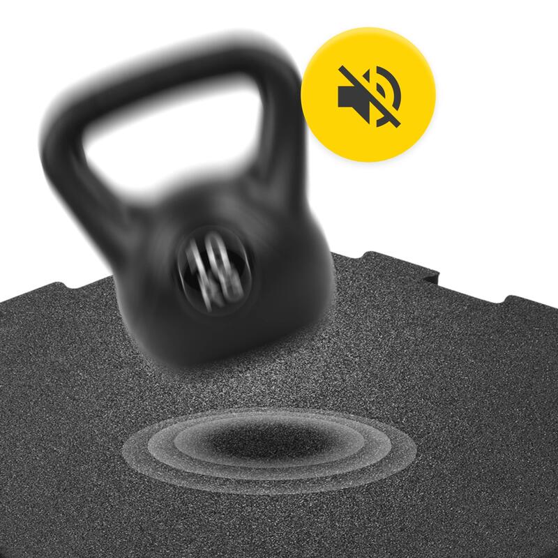 Covoraș de protecție puzzle pentru exerciții fitness sub echipament 2cm