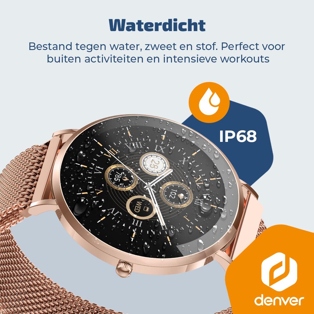 Smartwatch - Écran Amoled - 100+ modes sport - Cardiofréquencemètre - SWC394RO 3/7