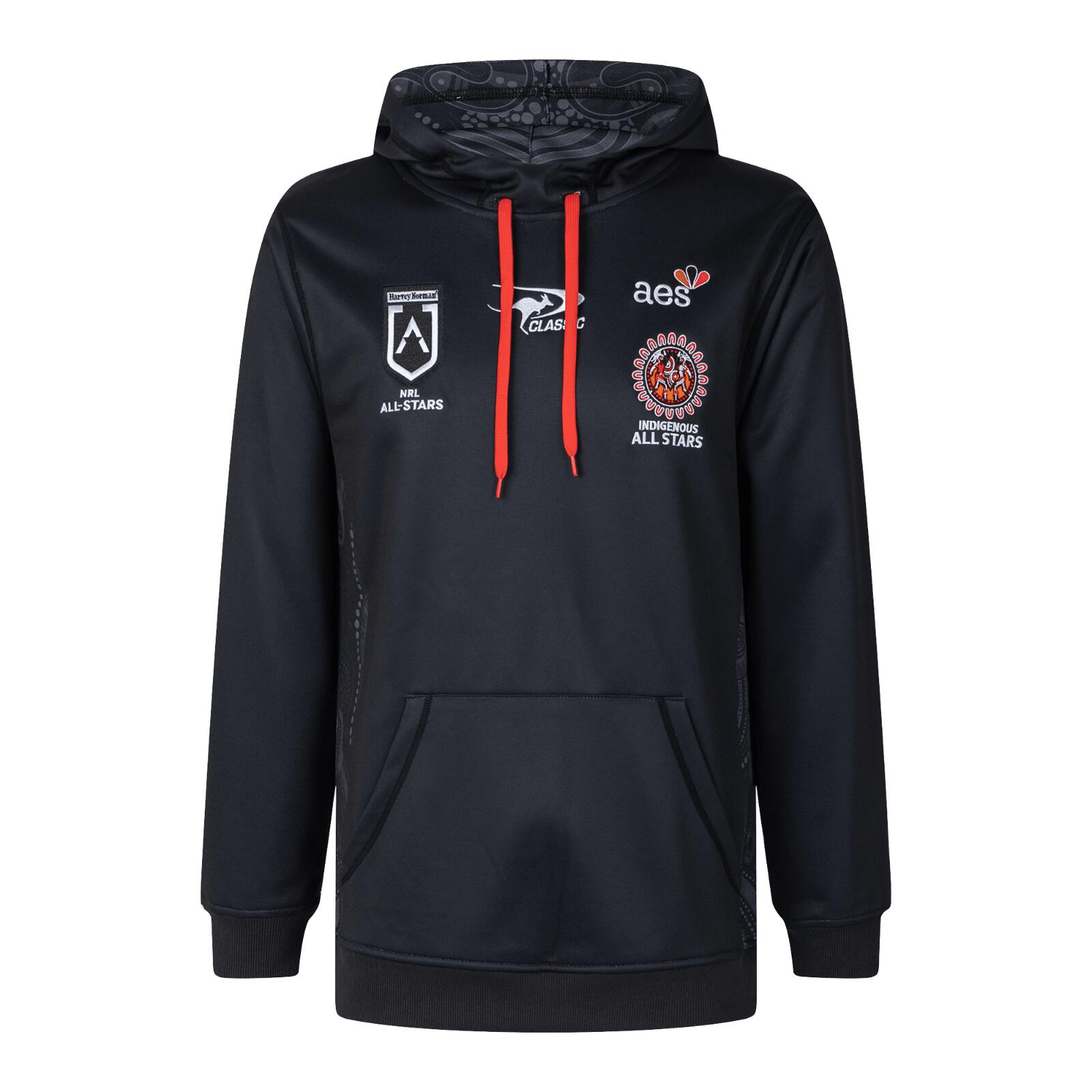 NRL 2023 Team Hoodie - Indigenous All Stars - Mens - Hoody Jumper - CLASSIC