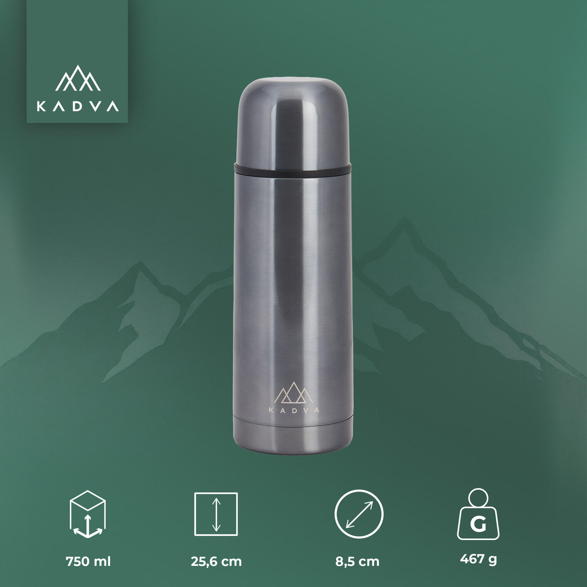 Thermos KADVA Vulcain 750 ml 2/7