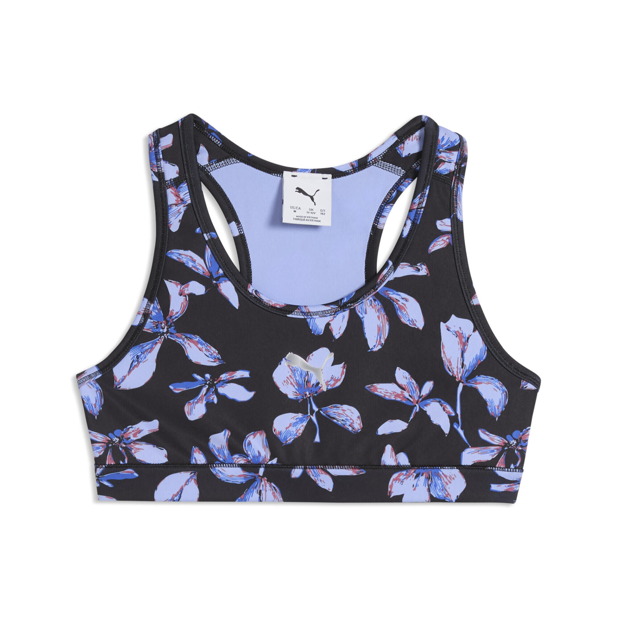 Puma - Brassière À Imprimés Essentials Training Enfant Et Adolescent Puma - Brassière - Noir - Decathlon