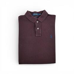 Reconditionné - Polo manches courtes Homme Bordeaux - Excellent