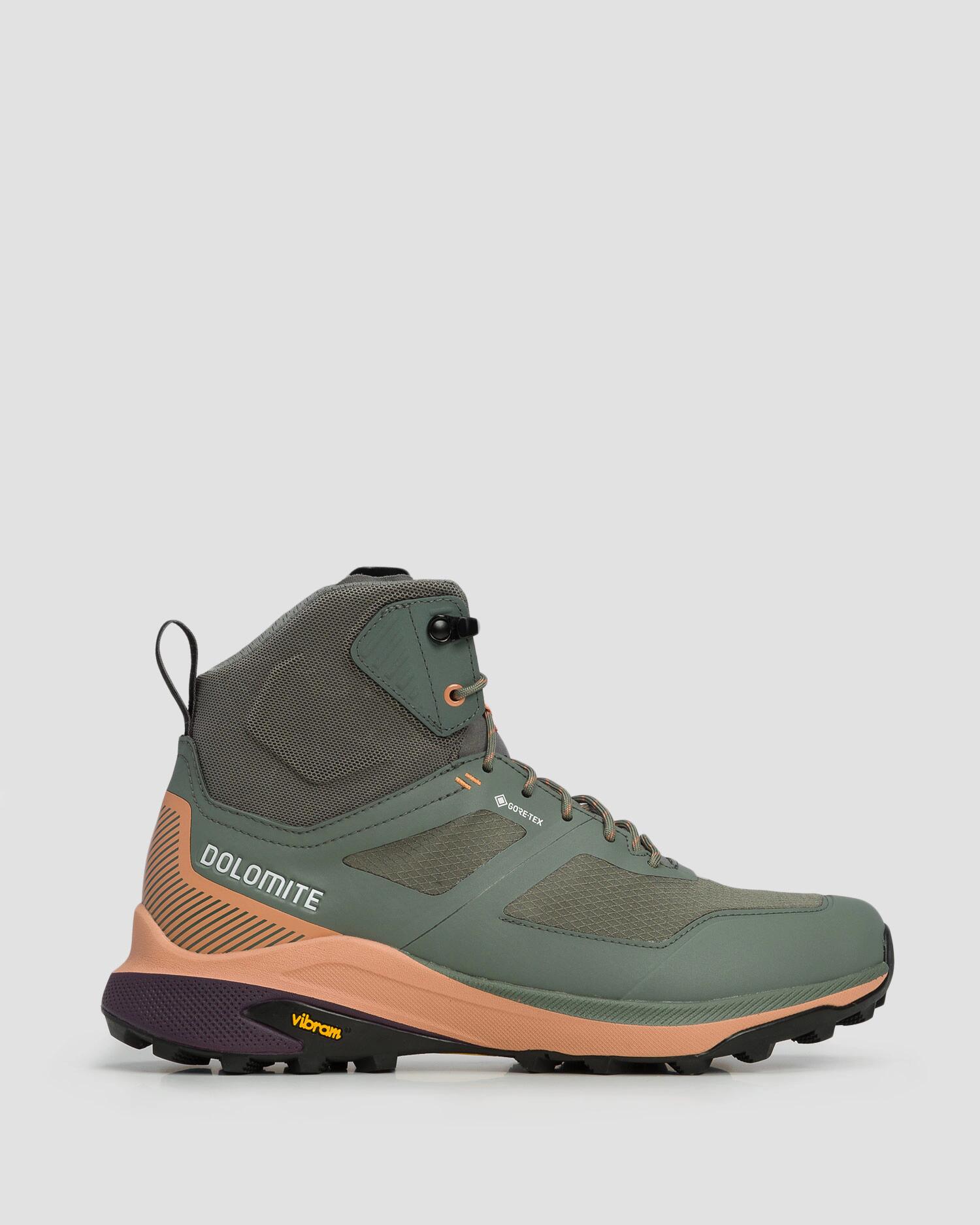 Buty damskie Dolomite NIBELIA HIGH GTX SILVER GREEN/SAND PINK 3/8