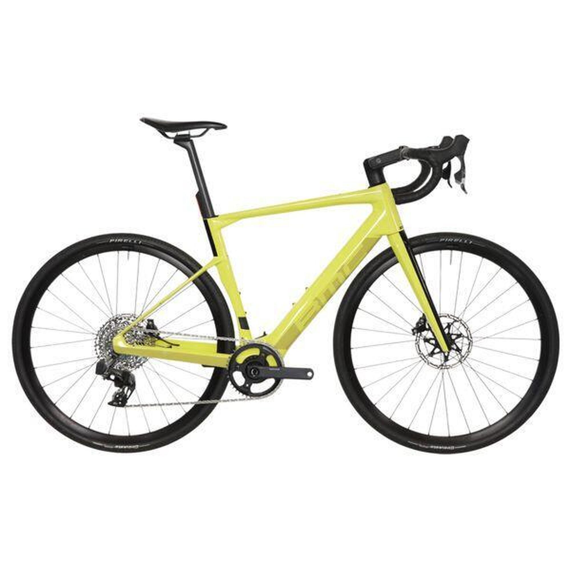 Bmc - Reconditionné Vélo De Route Électrique Bmc Roadmachine 01 Amp X Two Sram  - Bon - Vélo Route - Jaune - 54 Cm - Decathlon