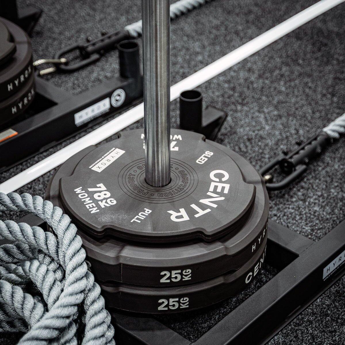 X HYROX Competition Edge Bumper Plate 25KG 2/7