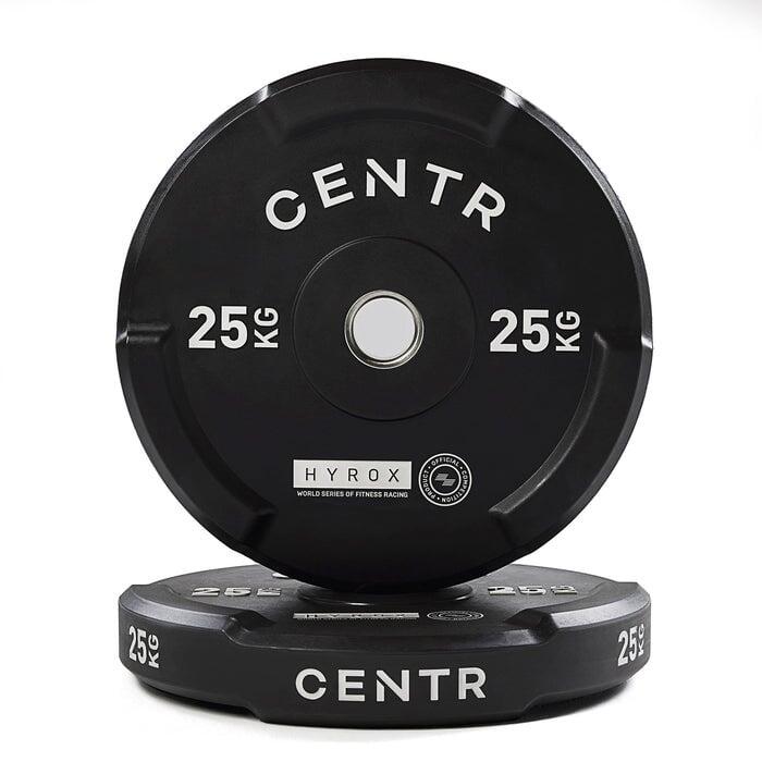 X HYROX Competition Edge Bumper Plate 25KG 4/7