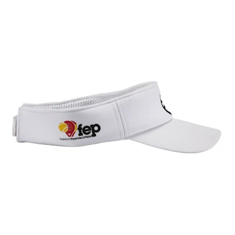 Visiera Bullpadel FEP BPV Bianco 3/5